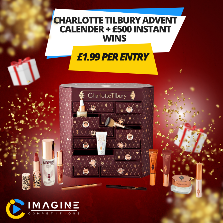 CHARLOTTE TILBURY Advent Calendar + £500 Instant Wins Imagine